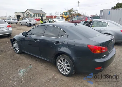 2007 Lexus Is 250 z USA, uszkodzony, nr VIN JTHCK262072012304